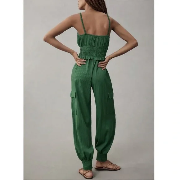 NWT Anthropologie En Saison Sleeveless Jumpsuit- size medium - Picture 2 of 8